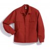 Veste de travail Rouge 100% coton avec poches - BP