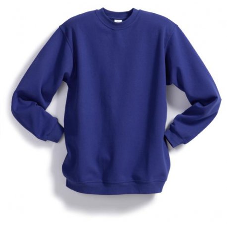 Sweat-shirt 55% coton 45% polyester Bleu Foncé - BP