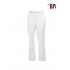 Pantalon de cuisine femme Blanc coupe jean - BP
