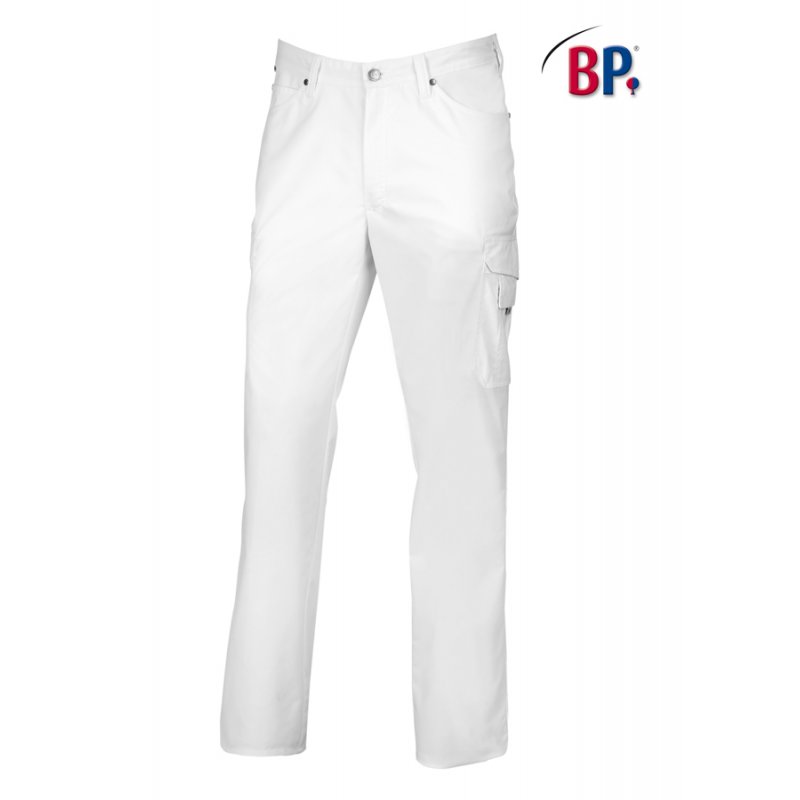 Pantalon Blanc médical homme jean confortable - BP