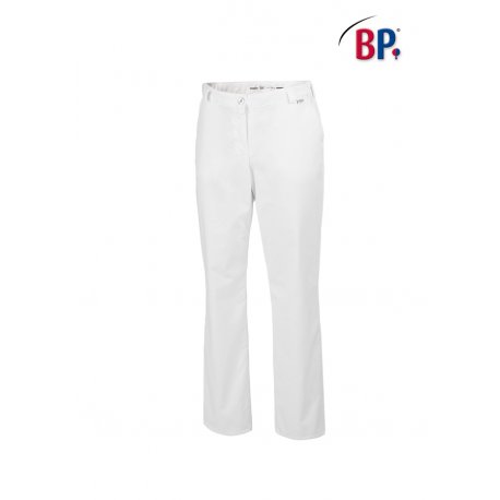 Pantalon Blanc médical femme avec élasthane - BP