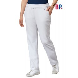 Pantalon Blanc médical femme grand confort - BP