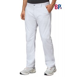Pantalon médica Blanc homme coupe chino - BP