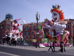 La parade du carnaval de Nice