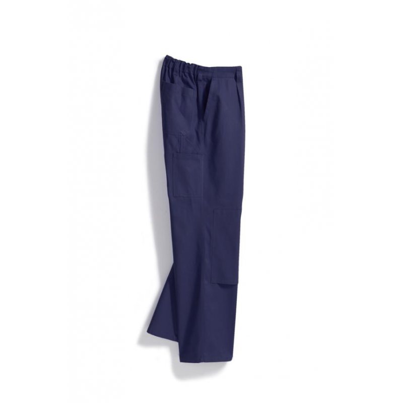 Pantalon Coton Bleu marine
