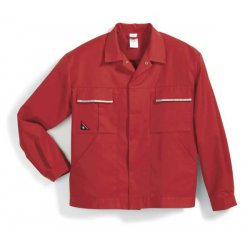 Veste de travail Rouge polycoton légère - BP