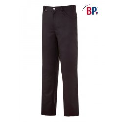 Pantalon de cuisine Noir polycoton coupe jean - BP