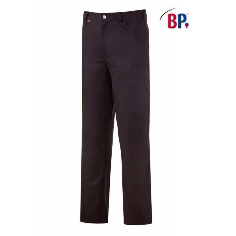 Pantalon de cuisine Noir polycoton coupe jean - BP