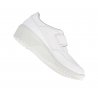 Chaussures médicale Roma Blanche microfibre - Nordways