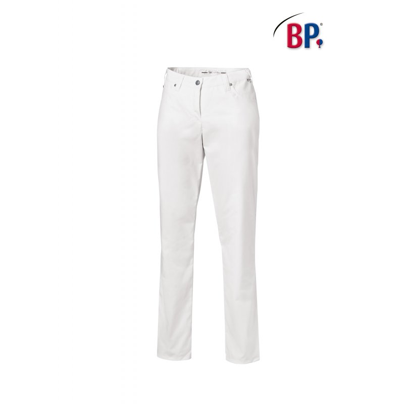 Pantalon de service femme Blanc strech - BP