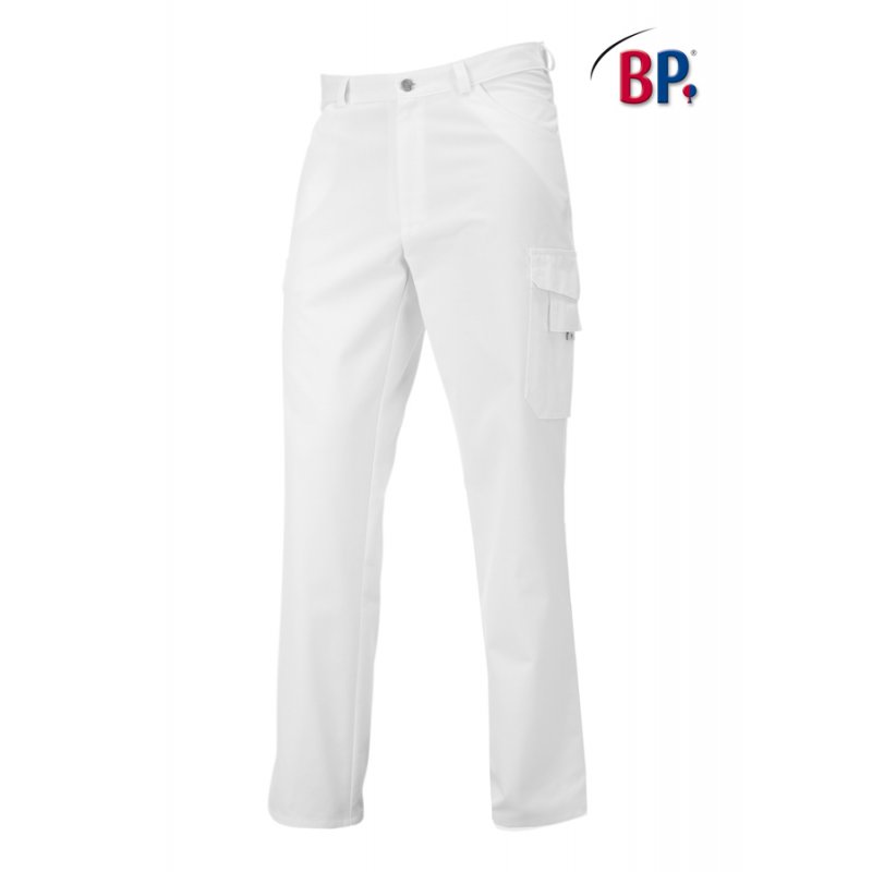 Pantalon médical femme coupe jean Blanc - BP
