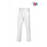 Pantalon médical Blanc polycoton dos élastiqué - BP