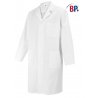 Blouse de laboratoire longue manches longues 50% coton 50% polyester Blanc pour homme - BP