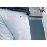 Pantalon médica Blanc homme coupe chino - BP
