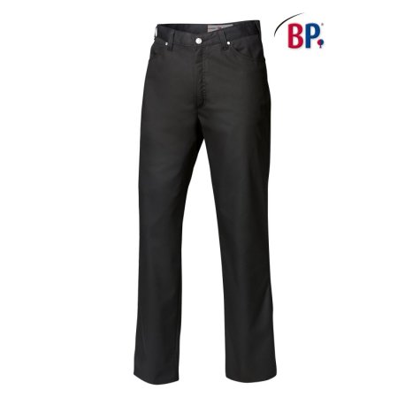 Pantalon de cuisine Noir Coupe jean hommes élègant - BP