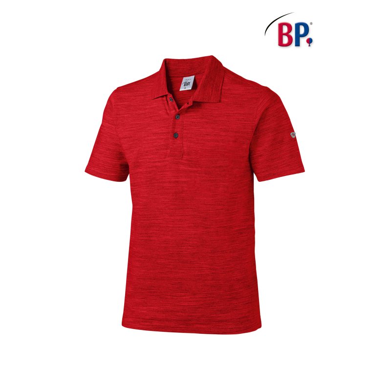 Polo professionnel Rouge coton et élasthane - BP