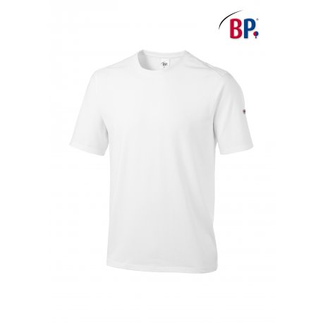 T-Shirt de travail Blanc mixte coton et élasthane - BP