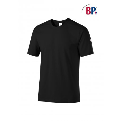 T-Shirt de travail Noir mixte coton et élasthane - BP