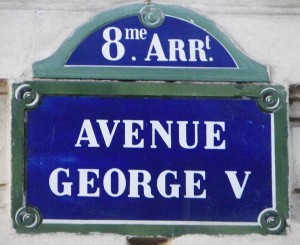 Hotel George V avec le Roi du tablier